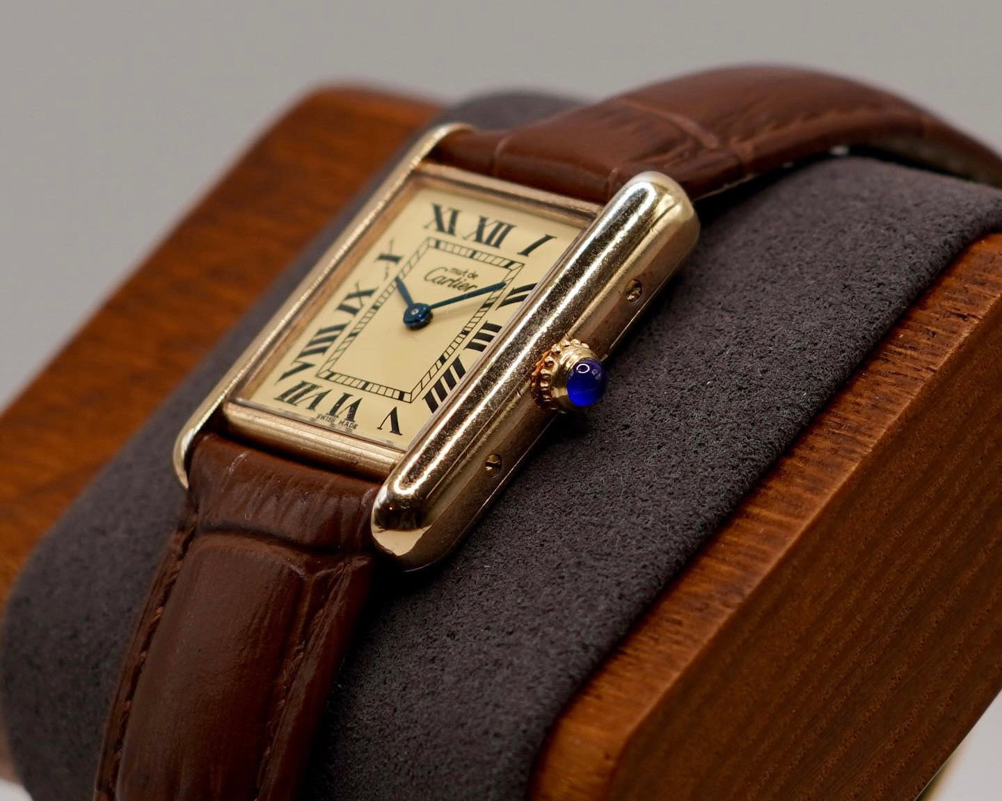 Cartier Must de Cartier Tank Vermeil Ref. 2415 Apollo Watch Company