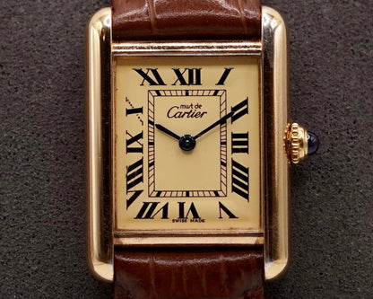 Cartier - Must de Cartier Tank Vermeil (Ref.: 2415)