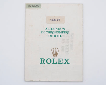 Rolex - Datejust (Ref.: 16014)