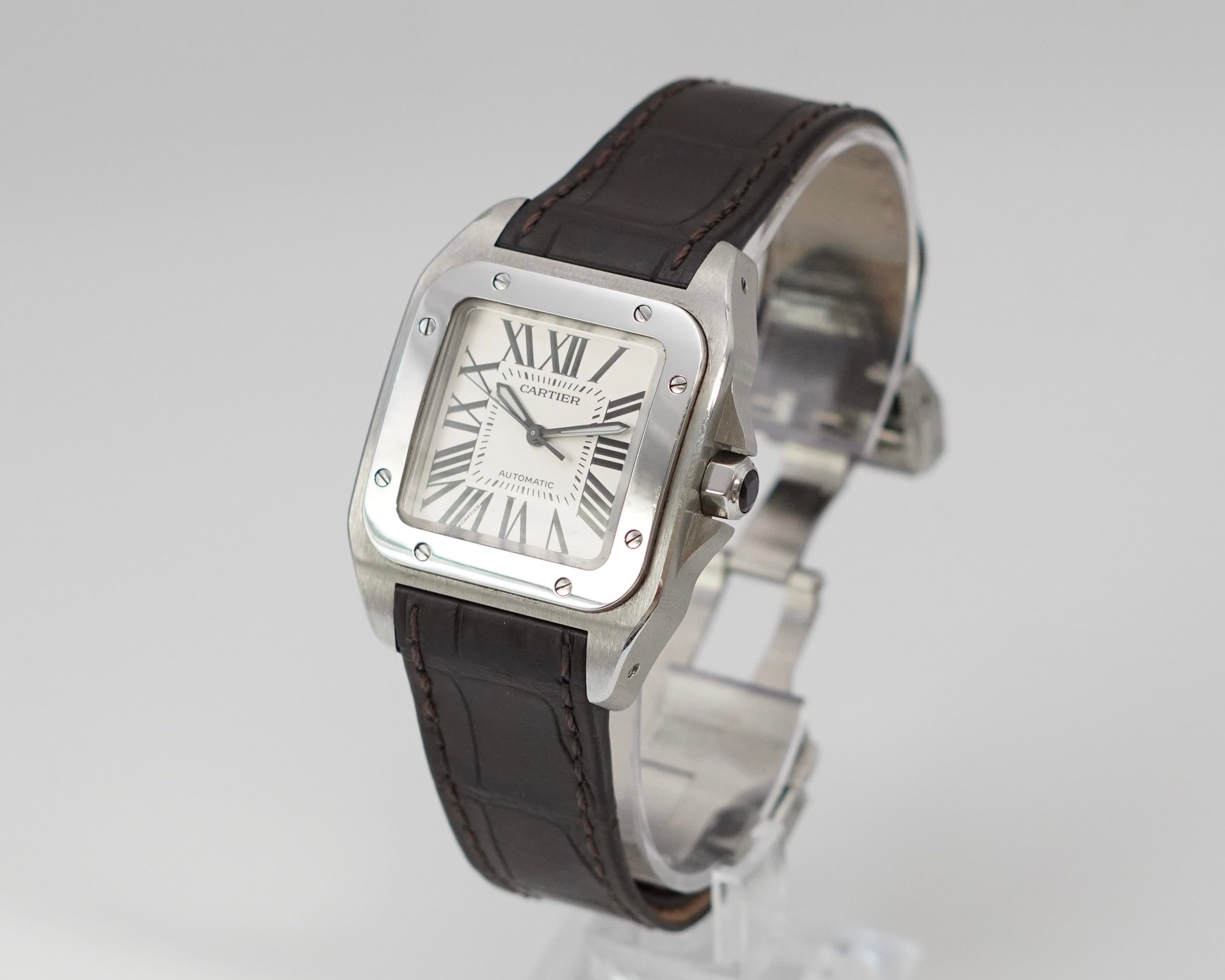 Cartier santos 100 ref 2878 hotsell