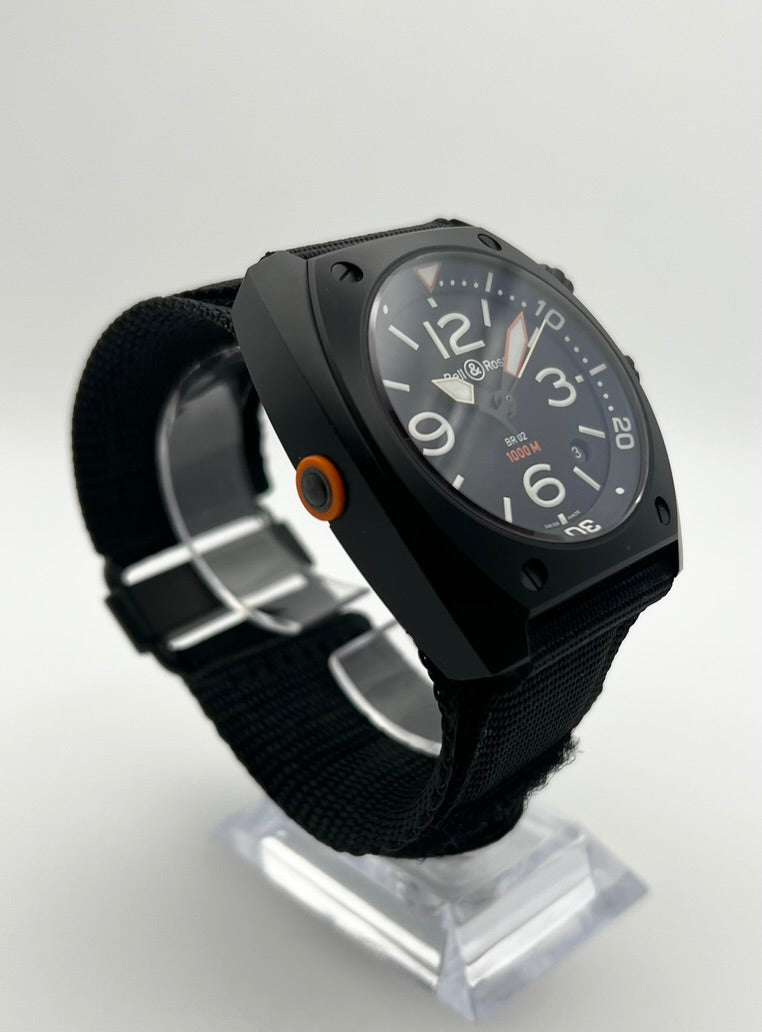 Bell & Ross - Diver Marine collection PVD/DLC (Ref.: BR02-92)