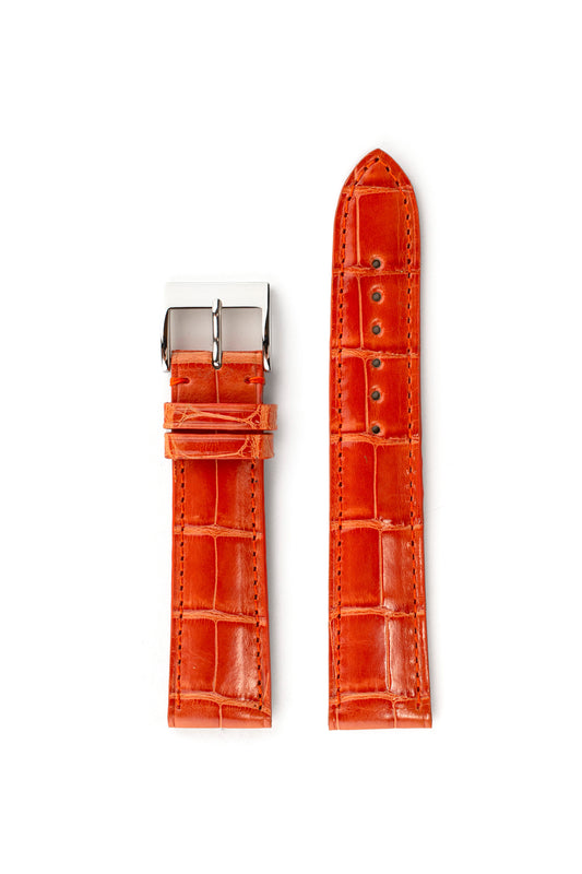 Alligator Glossy Orange