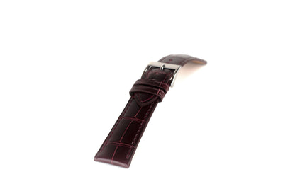 Alligator Glossy Burgundy