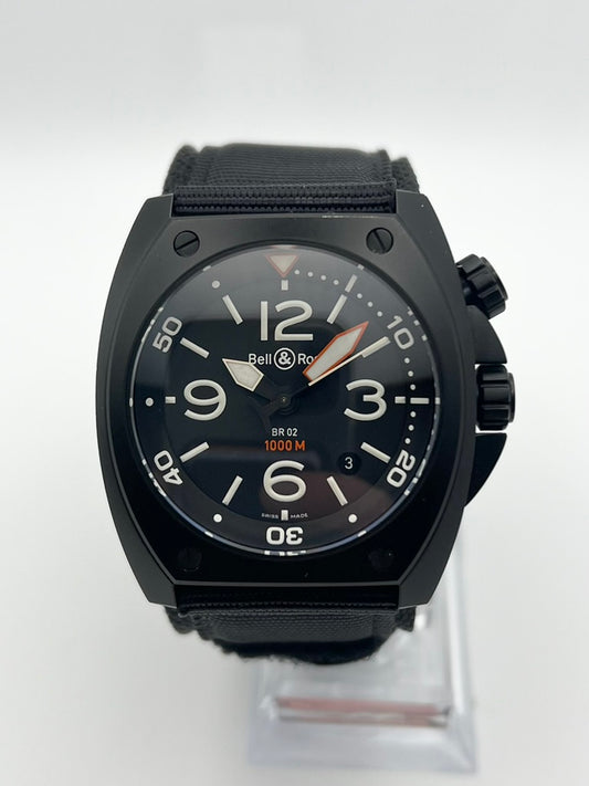 Bell & Ross - Diver Marine collection PVD/DLC (Ref.: BR02-92)